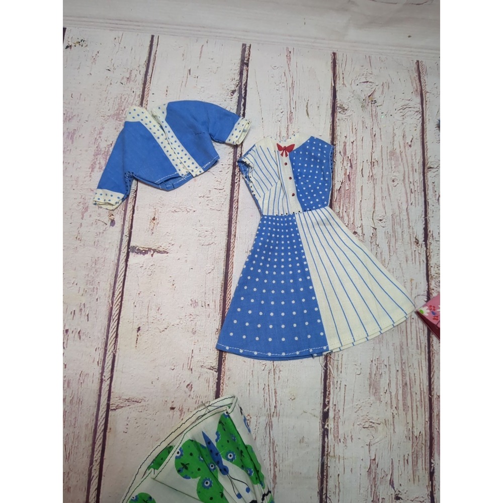 Vintage Barbie Cut And Sew Lot 8 Pieces Nicely Done - Picture 4 of 11